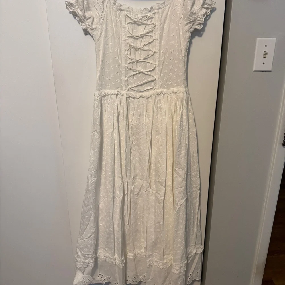 Lacemade Little Jasmine Cotton Corset Dress - Picture 6 of 10